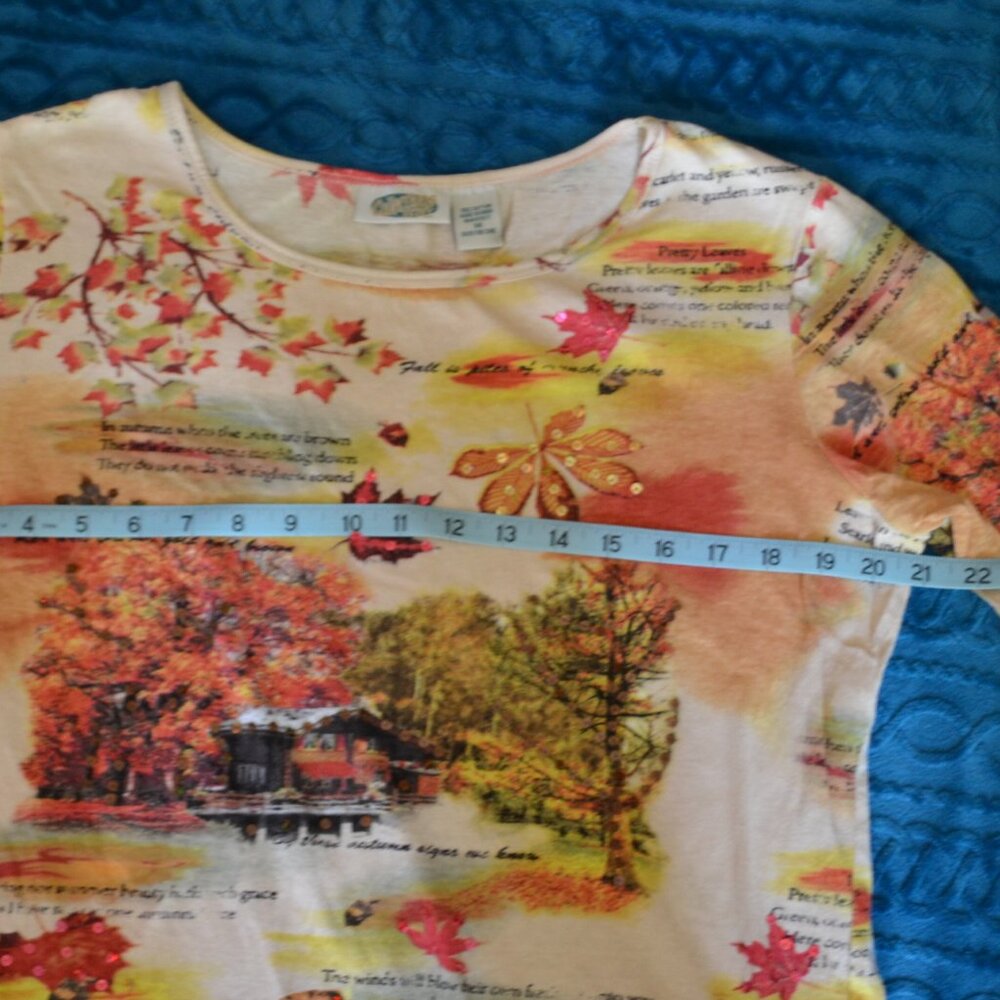Womens Fall blouse - Picture 4 of 11